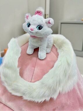 WALT DISNEY THE ARISTOCATS MARIE LONG 12 INCH TAIL WRAP PLUSH